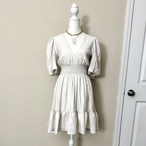 Antonio Melani Puff Sleeve Mini Dress (Size 2)